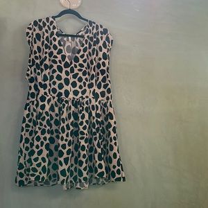 Anthropologie cover up mini dress